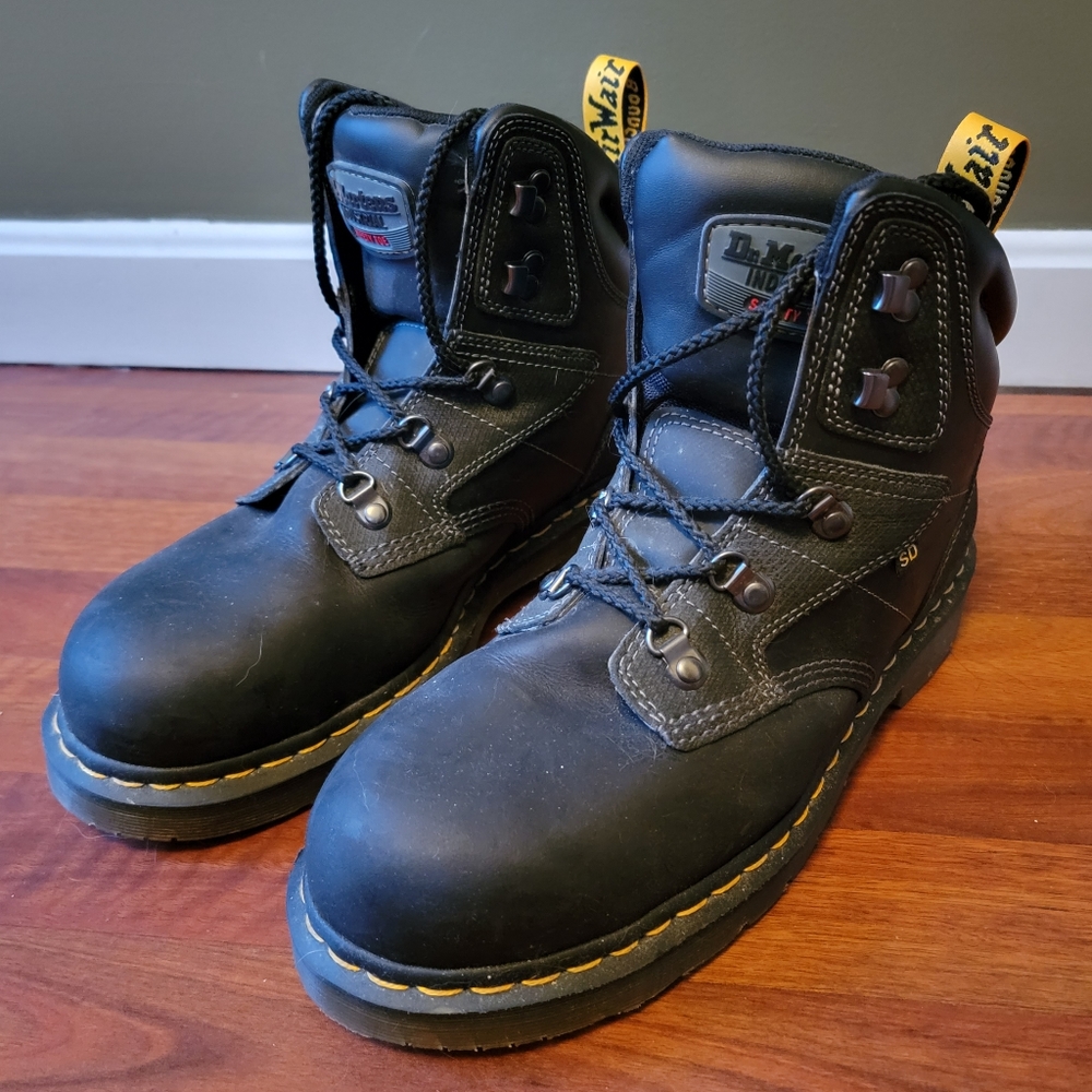 Size 12 Dr. Martens Steel Toe Work Boot